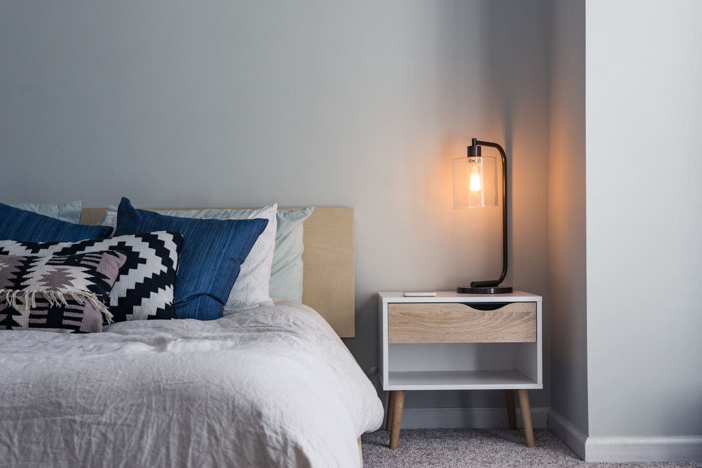 Bedroom with soft daylight