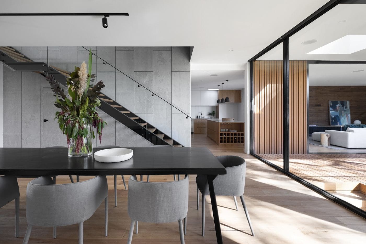 Bedroom opening onto a private terrace